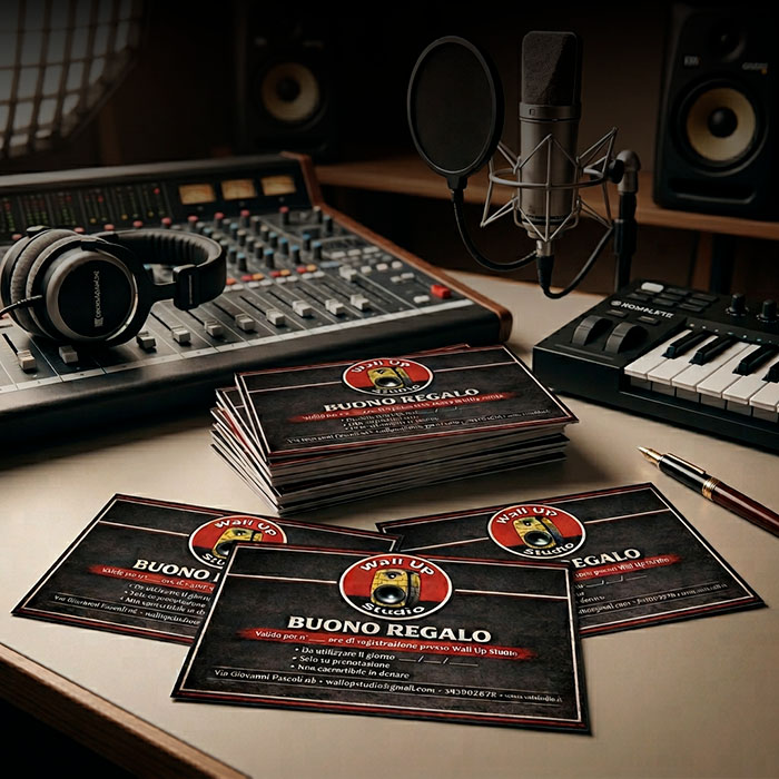 Wall Up Studio 02 registrazioni e produzioni musicali a Firenze buoni su tavolo